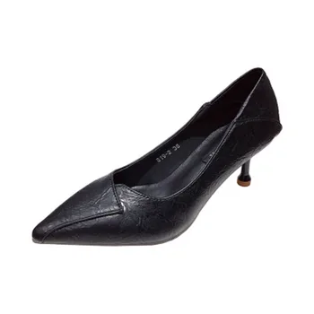 2020 summer new simple and fashionable pointed toe solid color high heels stiletto pumps
2020 summer new simple and fashionable pointed toe solid color high heels stiletto pumps
