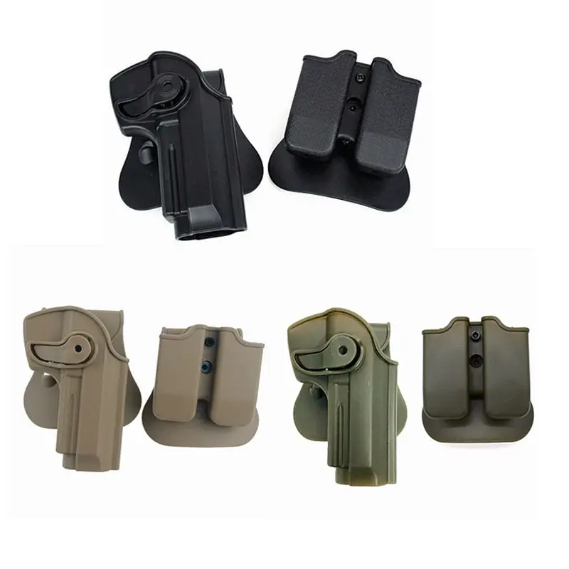 

Tactical IMI M9 92 Holster Pistol Airsoft Gun Holster for Beretta M9 M92 Case Waist with Magazine Pouch Hunting Accessories