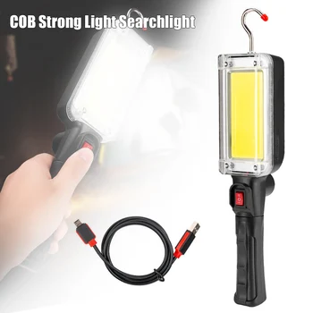 COB LED Work Light Magnetic Camping Lamp Rechargeable Flashlight with Hook YS-BUY
COB LED Work Light Magnetic Camping Lamp Rechargeable Flashlight with Hook YS-BUY