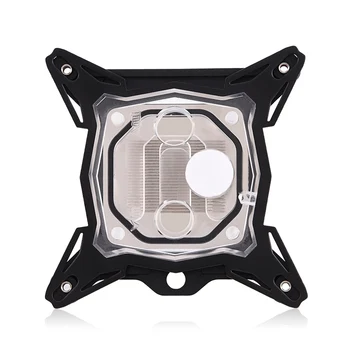 CPU Water Cooling Block With LED Light Red Copper Base Universal Mini Computer CPU Cooling Water Block Cooler Kit For Intel
CPU Water Cooling Block With LED Light Red Copper Base Universal Mini Computer CPU Cooling Water Block Cooler Kit For Intel