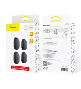 Baseus Small Shell Hook Car Interior and Exterior Multifunctional Paste Small Hook Key Hook Key Holder Wall
Baseus Small Shell Hook Car Interior and Exterior Multifunctional Paste Small Hook Key Hook Key Holder Wall