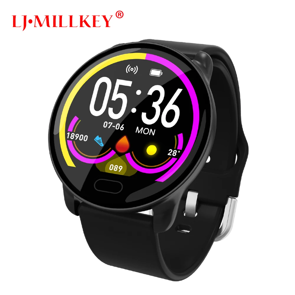 Smart Watch 1.3 Inch Full Touch 2.5 D Display Screen Smart Bracelet Heart Rate Monitor Wristwatch IP68 Waterproof Watch
Smart Watch 1.3 Inch Full Touch 2.5 D Display Screen Smart Bracelet Heart Rate Monitor Wristwatch IP68 Waterproof Watch