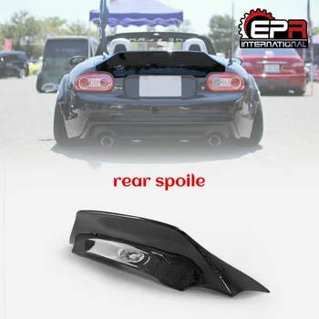 For Mazda MX5 NC NCEC Roadster Miata (Soft Top Only) EPA Style Carbon Fiber Rear Trunk Duckbill Spoiler Wing Lip Trim Body Kit 
For Mazda MX5 NC NCEC Roadster Miata (Soft Top Only) EPA Style Carbon Fiber Rear Trunk Duckbill Spoiler Wing Lip Trim Body Kit
