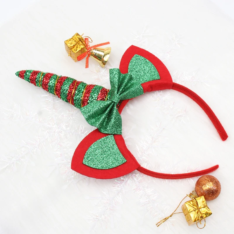 Oaoleer Hair Accessories 2Pcs/lot Christmas Party Hairband for Girls Glitter Unicorn Gold Glitter Antlers Ears Festival Headband
Oaoleer Hair Accessories 2Pcs/lot Christmas Party Hairband for Girls Glitter Unicorn Gold Glitter Antlers Ears Festival Headband