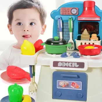 26Pcs Children Play House Tableware with Light Music Kitchen Toy Set Kids Gift Kids Educational Toys for Children Gifts
26Pcs Children Play House Tableware with Light Music Kitchen Toy Set Kids Gift Kids Educational Toys for Children Gifts