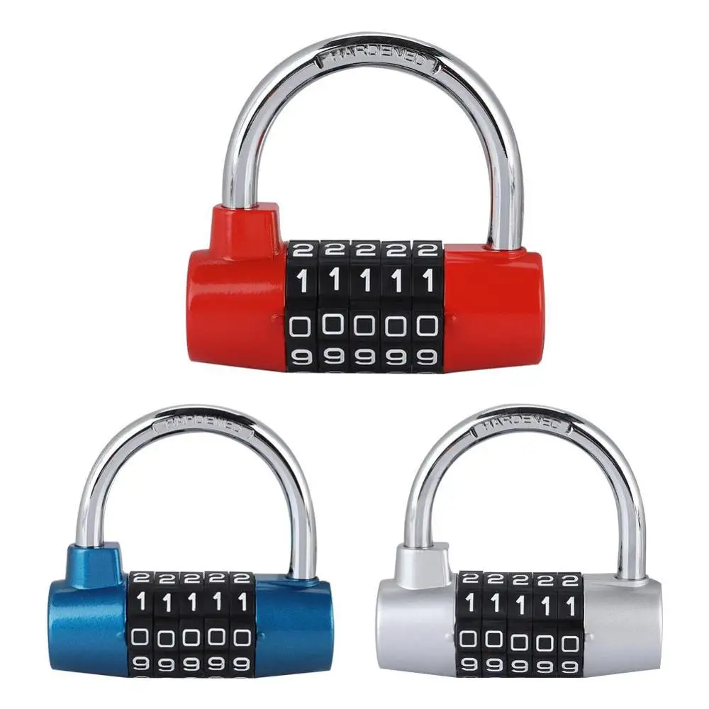 Code Lock 5 Digit Password Safety Lock Wide Shackle Combination Padlock Combination Travel Security Safely Code Lock
Code Lock 5 Digit Password Safety Lock Wide Shackle Combination Padlock Combination Travel Security Safely Code Lock