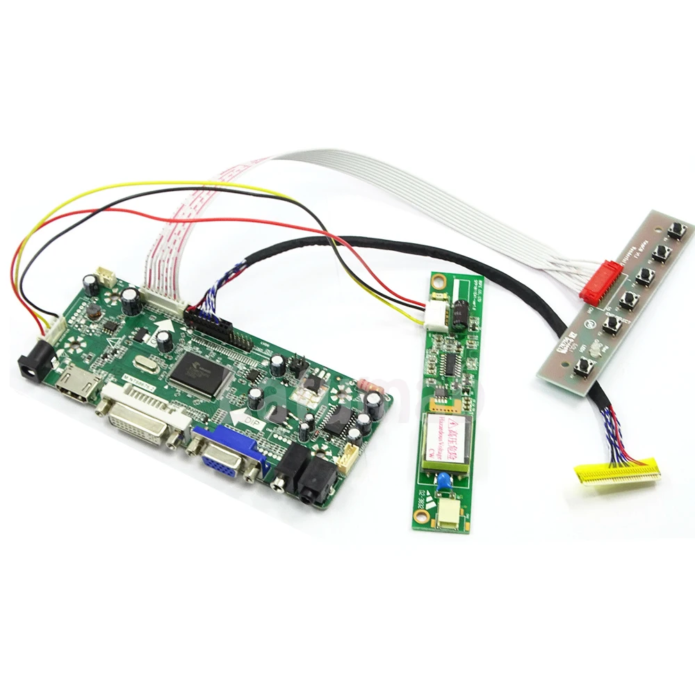 Latumab Controller Board for LP150X08-TLA2 LP150X08-TLA8 LP150X08 15 LCD Display 1024×768 Matrix HDMI+DVI+VGA Driver Board (5)