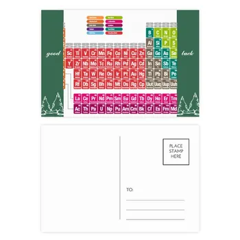 Cute Succinct Color Chemistry Periodic Table Good Luck Postcard Set Card Mailing Side 20pcs
Cute Succinct Color Chemistry Periodic Table Good Luck Postcard Set Card Mailing Side 20pcs