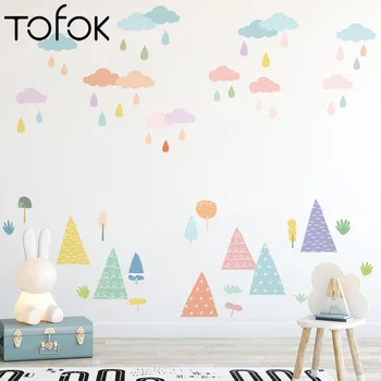Tofok Cloud Raindrop Plant Wall Stickers for Kids Room DIY Nordic Style Bedroom Living Room Decoration Wallpaper Wall Decals
Tofok Cloud Raindrop Plant Wall Stickers for Kids Room DIY Nordic Style Bedroom Living Room Decoration Wallpaper Wall Decals
