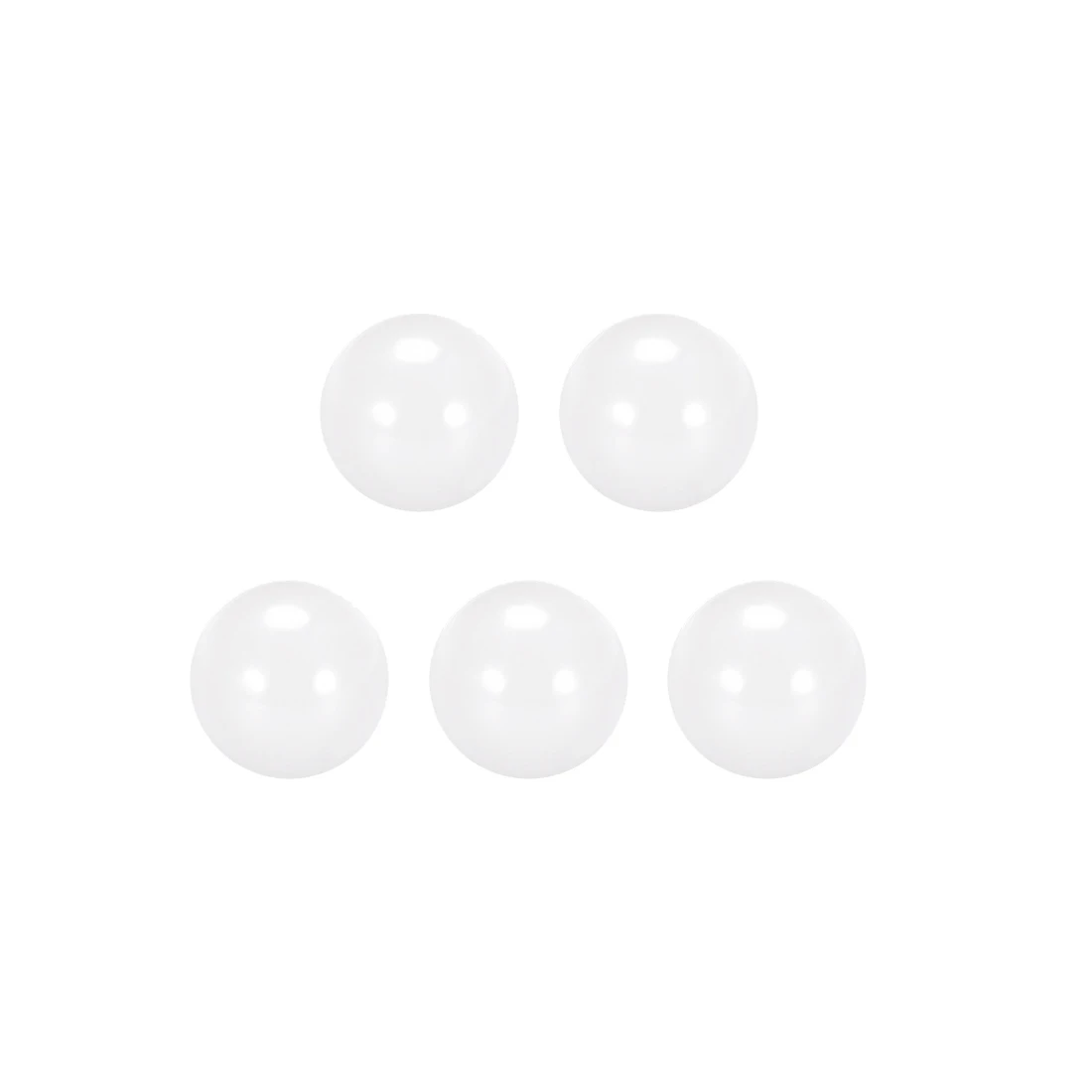 

Uxcell 10pcs 2.5mm Ceramic Bearing Balls ZrO2 Zirconia Zirconium Oxide Ball G5 Precision