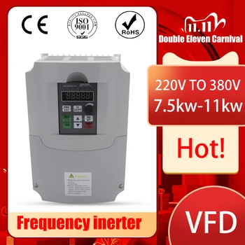 0.75KW-11KW VFD Convert 220v single phase input to 380v three phase Output VFD Variable Frequency Drive Inverter
0.75KW-11KW VFD Convert 220v single phase input to 380v three phase Output VFD Variable Frequency Drive Inverter