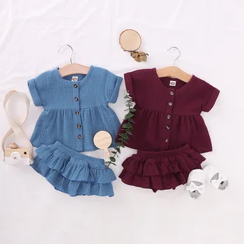 clothess Newborn Girls Clothes 2Pcs Short Sleeve Shirt+PP Pants Casual Summer Baby Girl Clothes Cute Toddler Girl Clothing D35
clothess Newborn Girls Clothes 2Pcs Short Sleeve Shirt+PP Pants Casual Summer Baby Girl Clothes Cute Toddler Girl Clothing D35
