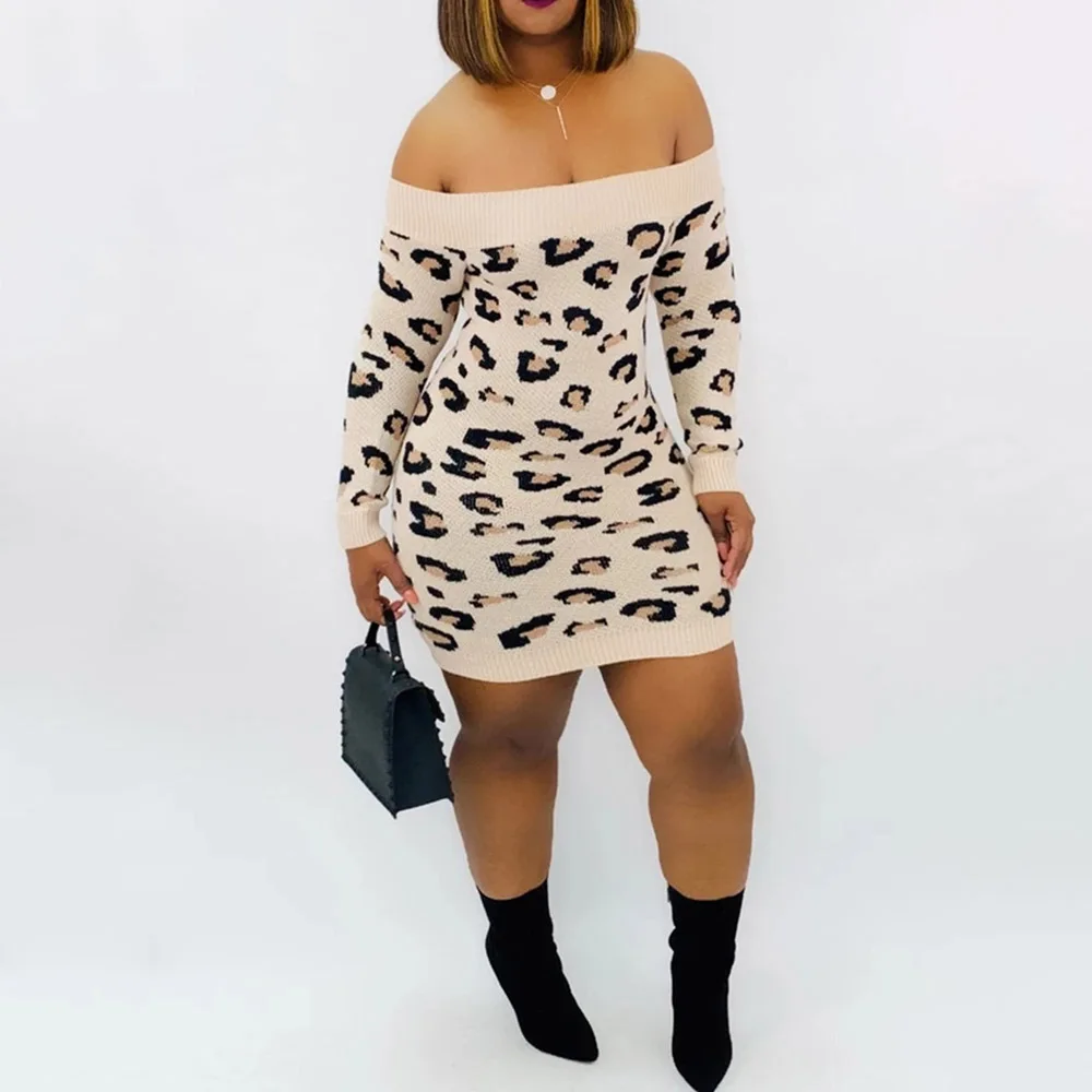 Leopard Sexy Night Club Mini Dress Women Green Fashion Off Shoulder Bodycon Dresses Elegant African Ladies Casual Short Vestido
Leopard Sexy Night Club Mini Dress Women Green Fashion Off Shoulder Bodycon Dresses Elegant African Ladies Casual Short Vestido