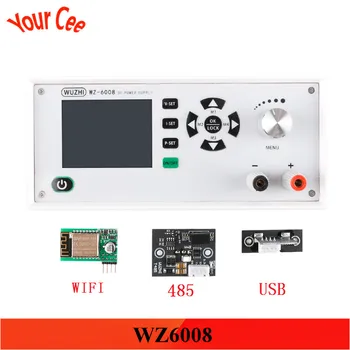 WZ6008 Programmable Digital Power Supply Module Adjustable Voltage Current Switch DIY DC 60V8A Regulator Step-Down Module 4Type
WZ6008 Programmable Digital Power Supply Module Adjustable Voltage Current Switch DIY DC 60V8A Regulator Step-Down Module 4Type