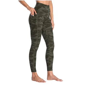 Casual fashion Womens Spring and summer Sport High Waisted Pants Camouflage Print Leggings Pocket Activewear trousers h4
Casual fashion Womens Spring and summer Sport High Waisted Pants Camouflage Print Leggings Pocket Activewear trousers h4