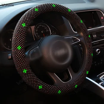 Car steering wheel cover summer special wooden bead steering wheel cover Cool and breathable car handle CD50 Q02
Car steering wheel cover summer special wooden bead steering wheel cover Cool and breathable car handle CD50 Q02