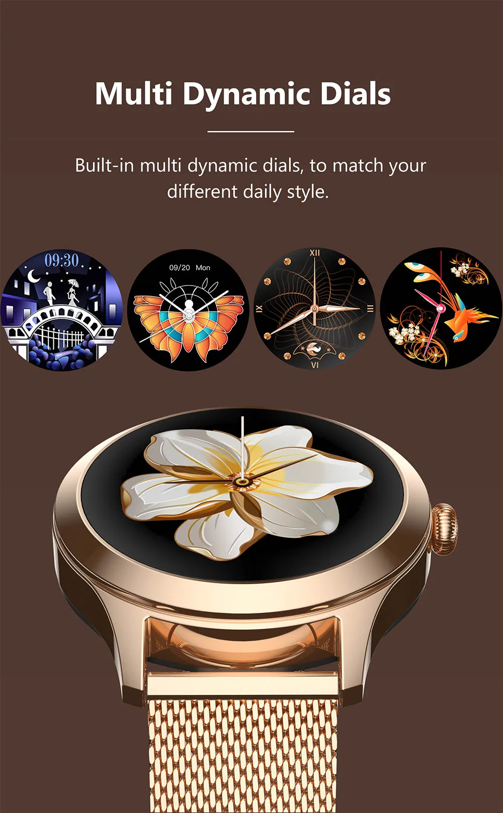IP68 Waterproof Dynamic Watch