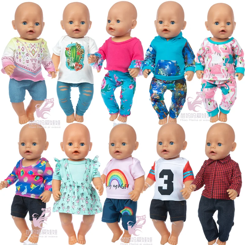Фото 43 см Одежда для новорожденных кукол рубашка жилет платье 18 дюймов Американский og