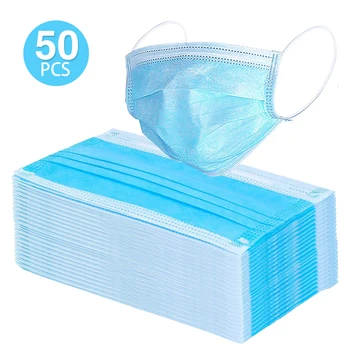3 layer Disposable One Time Face Mouth Mask Anti Dust Protection PM2.5 Breathable Soft Cover Non-Woven Women Men Elastic Earloop
3 layer Disposable One Time Face Mouth Mask Anti Dust Protection PM2.5 Breathable Soft Cover Non-Woven Women Men Elastic Earloop