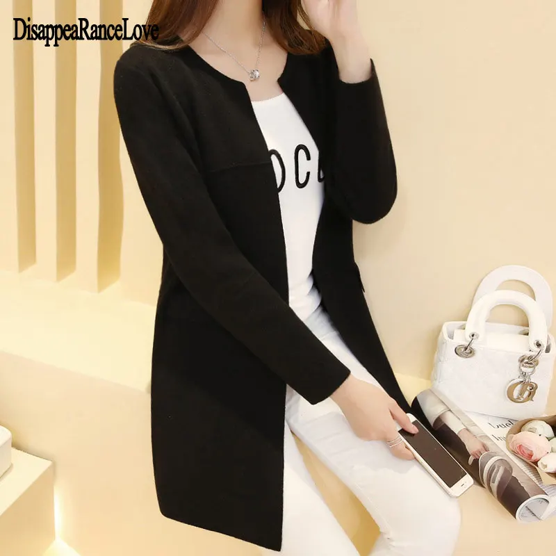 Spring Autumn Women Knit Sweater Cardigan Sweater Coat Loose Large Size Long Sweater Cardigan Female Shawl Outerwear 5 colors
Spring Autumn Women Knit Sweater Cardigan Sweater Coat Loose Large Size Long Sweater Cardigan Female Shawl Outerwear 5 colors
