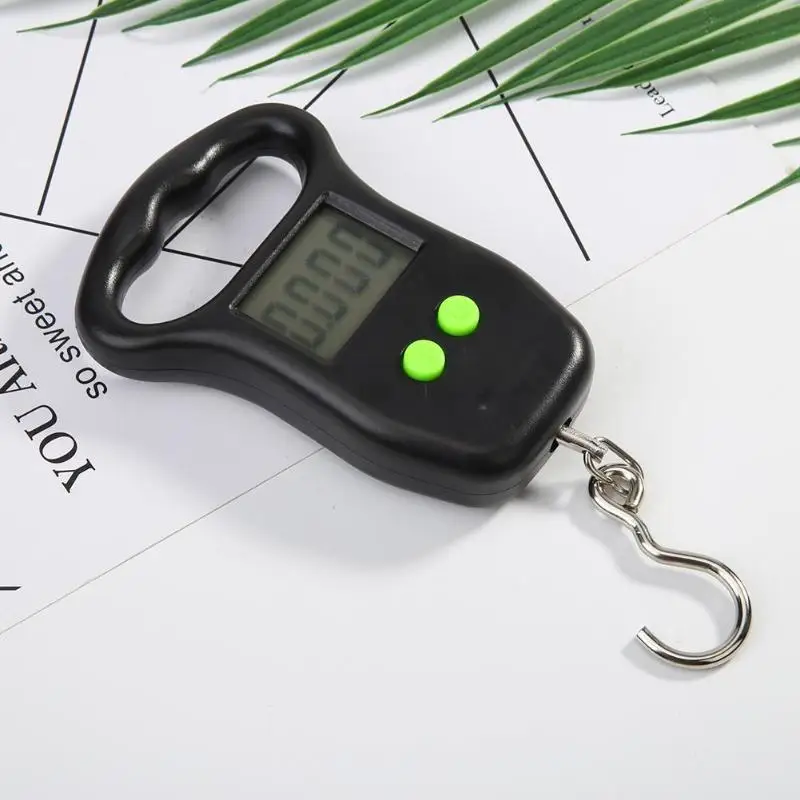 Mini Portable 50kg/10g Digital Electronic Handheld Scale with Hook Display Screen Household Weight Measurement Tools
Mini Portable 50kg/10g Digital Electronic Handheld Scale with Hook Display Screen Household Weight Measurement Tools