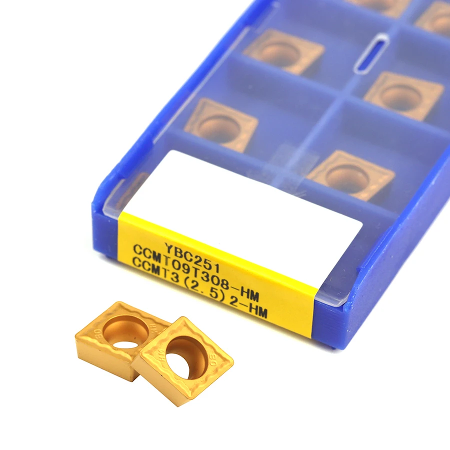 Free Shipping CCMT060204-HM CCMT09T304-HM/09T308-HM YBC251/YBC252 100% Original Carbide CNC Inserts Suitable For Processed Steel
Free Shipping CCMT060204-HM CCMT09T304-HM/09T308-HM YBC251/YBC252 100% Original Carbide CNC Inserts Suitable For Processed Steel