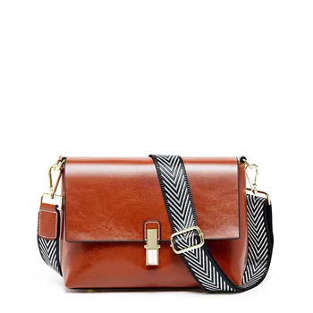 SUPER SPACE 2020 new retro cowhide bag one-shoulder diagonal ladies bag leather factory wholesale
SUPER SPACE 2020 new retro cowhide bag one-shoulder diagonal ladies bag leather factory wholesale