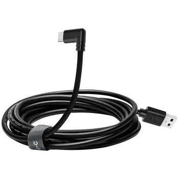 10Ft USB C Cable Quest Link Cable High Speed Data Transfer & Fast Charging Cable Compatible(Black)
10Ft USB C Cable Quest Link Cable High Speed Data Transfer & Fast Charging Cable Compatible(Black)