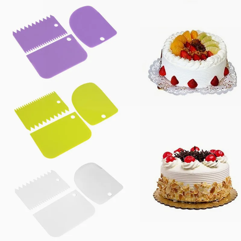 3Pcs/Set Baking Pastry Cream Scraper Teeth Edge DIY Cake Decorating Scraper Pastry Cutters Cake Tools Baking Accessories
3Pcs/Set Baking Pastry Cream Scraper Teeth Edge DIY Cake Decorating Scraper Pastry Cutters Cake Tools Baking Accessories