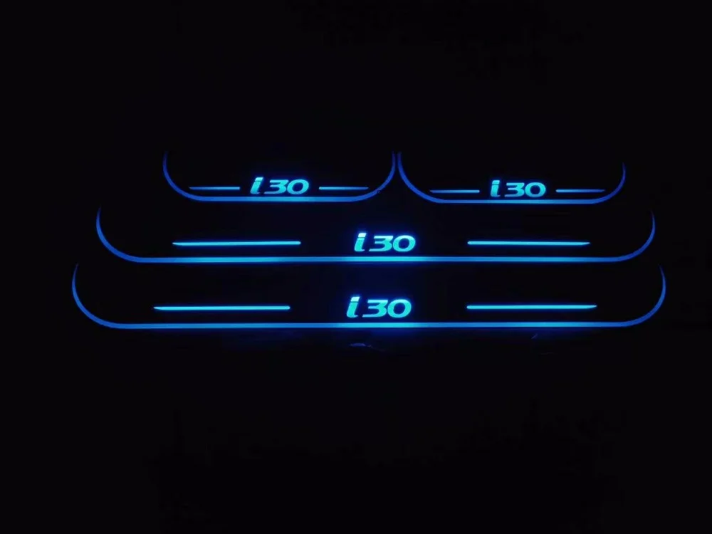 Светодиодная лента на порог для Hyundai i30 быстрая доставка | Автомобили и мотоциклы