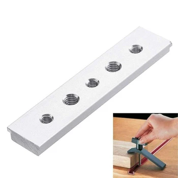 2PC 100mm Aluminium Alloy T-Slot T-Track Miter Track Jig Fixture For Woodworking DIY Table Saw Workbench Woodworking Tools
2PC 100mm Aluminium Alloy T-Slot T-Track Miter Track Jig Fixture For Woodworking DIY Table Saw Workbench Woodworking Tools