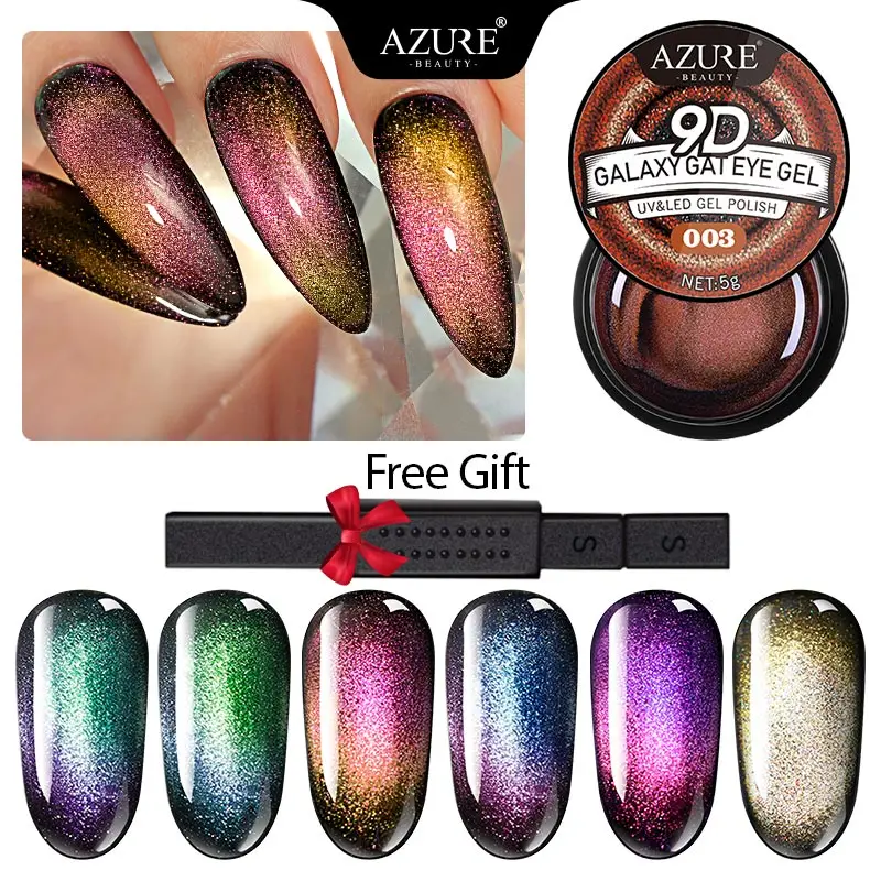 Azure Beauty 7Pcs/Lot Chameleon Galaxy Gel Polish Nail Art Magnet Stick Tools Set Long Lasting Gel Semi Permanent Cat Eyes Gel
Azure Beauty 7Pcs/Lot Chameleon Galaxy Gel Polish Nail Art Magnet Stick Tools Set Long Lasting Gel Semi Permanent Cat Eyes Gel