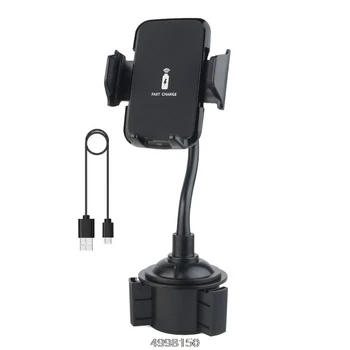 Wireless Car Charger Stand 360 Degree Fast Wireless Charging Cup Phone Holder Mount for iPhone 11 Samsung Huawei Xiaomi Mobile
Wireless Car Charger Stand 360 Degree Fast Wireless Charging Cup Phone Holder Mount for iPhone 11 Samsung Huawei Xiaomi Mobile