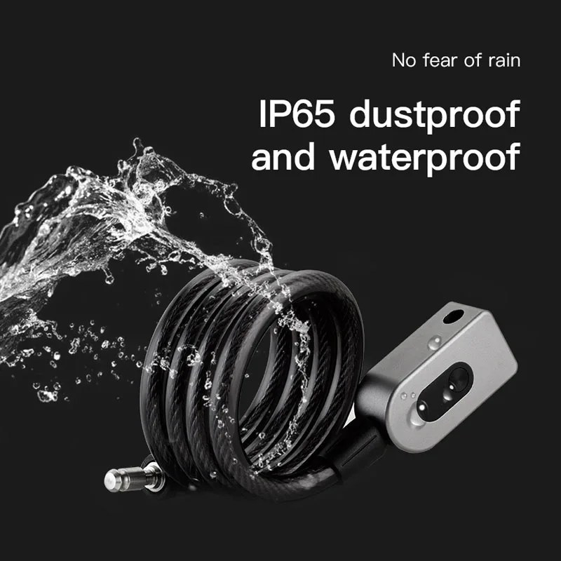 Stainless Steel Cable Anti-Theft Smart Bike Bicycle USB Fingerprint Lock Quick Unlock Waterproof Motorcycle Cycle MTB Door Lock
Stainless Steel Cable Anti-Theft Smart Bike Bicycle USB Fingerprint Lock Quick Unlock Waterproof Motorcycle Cycle MTB Door Lock