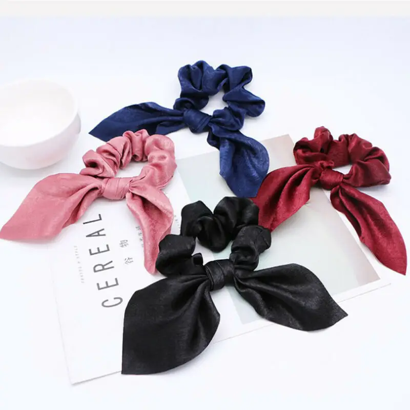 Fashion Summer Ponytail Elastic Hair Rope for Women Hair Bow Ties Scrunchies Ribbon Female Solid Color Hair Bands Hairbands
Fashion Summer Ponytail Elastic Hair Rope for Women Hair Bow Ties Scrunchies Ribbon Female Solid Color Hair Bands Hairbands