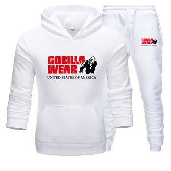 Hot sale men's autumn and winter new printed hoodie + pants 2 pieces of casual pullover sportswear men's gym fitness sportswear
Hot sale men's autumn and winter new printed hoodie + pants 2 pieces of casual pullover sportswear men's gym fitness sportswear