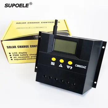 CM6024Z 60A 50A 40A 12V 24V auto LCD display PWM Solar panel Battery Charge Controller Solar Home system indoor use
CM6024Z 60A 50A 40A 12V 24V auto LCD display PWM Solar panel Battery Charge Controller Solar Home system indoor use