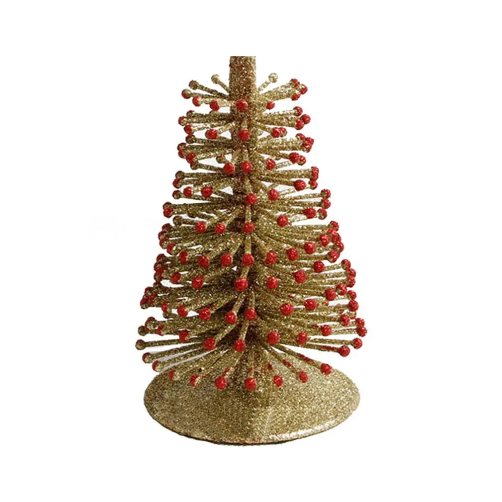 the christmas tree decorated with three-dimensional dusting of