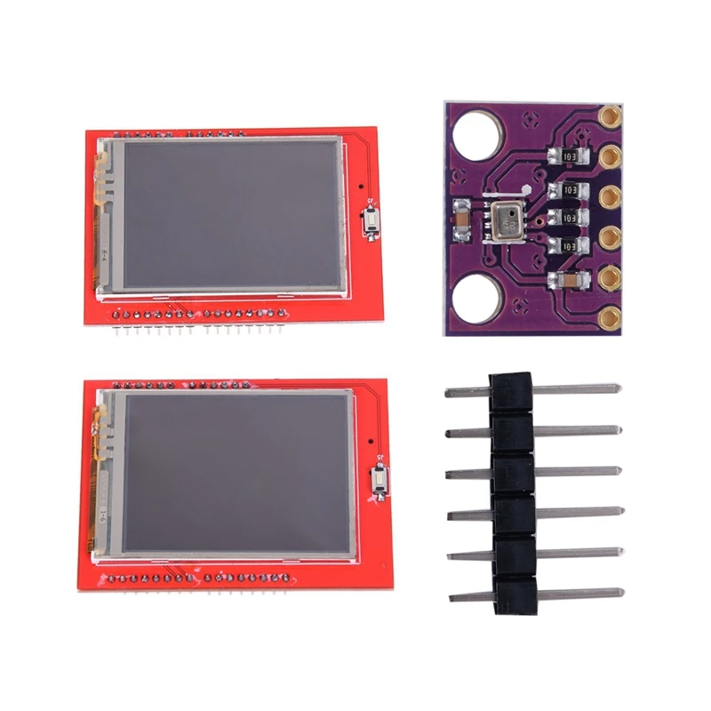 2 предмета Запчасти для Arduino: 1 шт. 4 дюймов TFT ЖК дисплей Дисплей щит сенсорный
