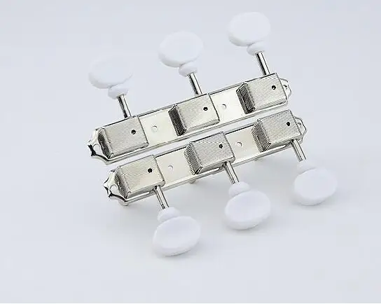 Профессиональный набор колышек для настройки головки машины (3 + 3) Kluson, винтажные тюнеры для электрогитары, аксессуары, сделанные в Корее 
Профессиональный набор колышек для настройки головки машины (3 + 3) Kluson, винтажные тюнеры для электрогитары, аксессуары, сделанные в Корее