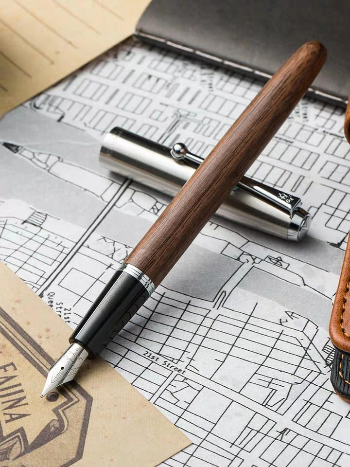 Remastered Classic Wood Fountain pen EF Hooded nib/F Exposed Nib calligraphy pens Jinhao 51A Stationery Office school supplies
Remastered Classic Wood Fountain pen EF Hooded nib/F Exposed Nib calligraphy pens Jinhao 51A Stationery Office school supplies