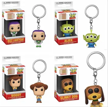 Action Toy Story 4 Buzz Lightyear PVC Keychains WOODY Alein Slinky Dog Model Key Ring Pendant Toys for Children Gift Colletibles
Action Toy Story 4 Buzz Lightyear PVC Keychains WOODY Alein Slinky Dog Model Key Ring Pendant Toys for Children Gift Colletibles