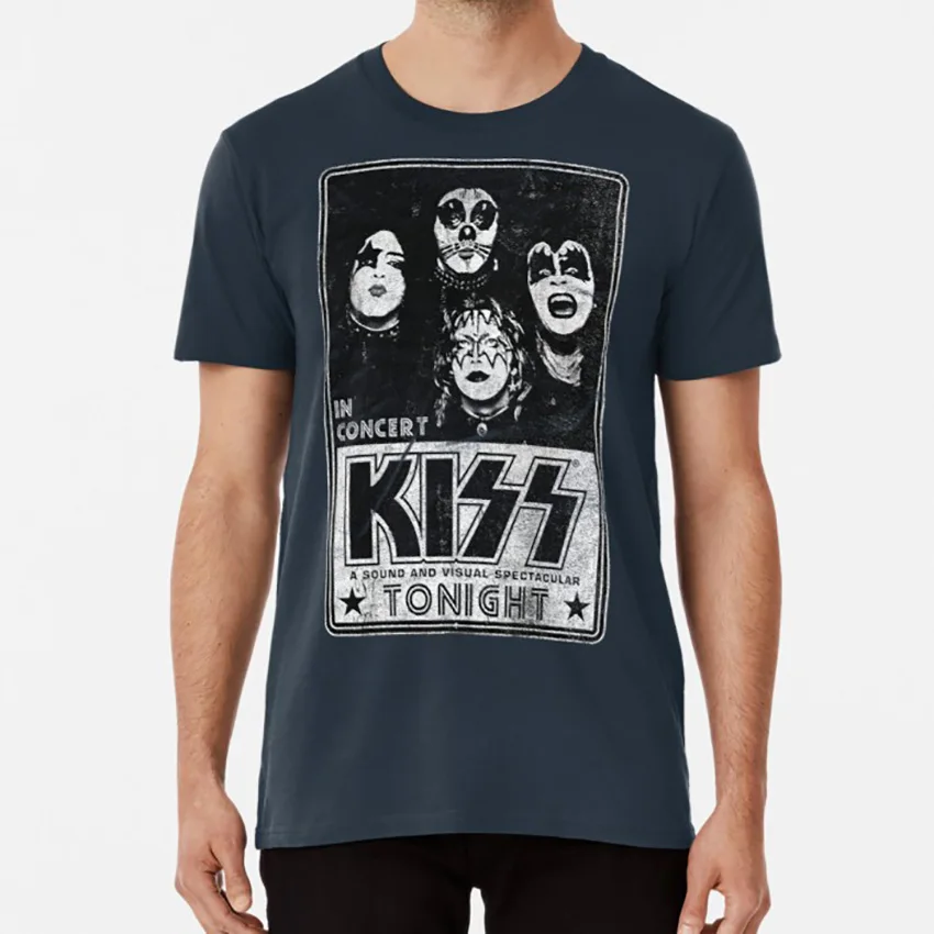 In Concert 1974 T shirt kiss paul stanley gene simmons ace frehley rock metal music
In Concert 1974 T shirt kiss paul stanley gene simmons ace frehley rock metal music