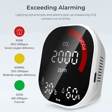 Air Quality Co2 Monitor Carbon Dioxide Sensor Detector Temperature and Humidity Sensors LCD Display for home office
Air Quality Co2 Monitor Carbon Dioxide Sensor Detector Temperature and Humidity Sensors LCD Display for home office