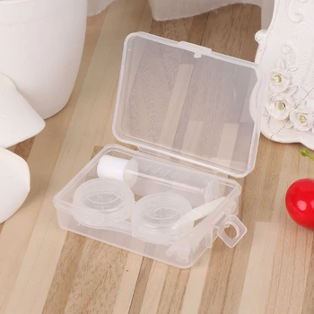 Contact Lens Box Case Eyes Care Travel Storage Transparent Simple Container Gift E5BC
Contact Lens Box Case Eyes Care Travel Storage Transparent Simple Container Gift E5BC