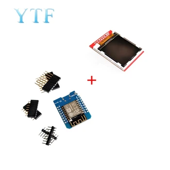 Mini D1 wifi ESP-12F N ESP8266 development board + TFT LCD module 1.44 inch screen
Mini D1 wifi ESP-12F N ESP8266 development board + TFT LCD module 1.44 inch screen