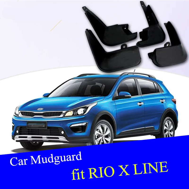 NEW RIO X LINE 2017-2020 Car Mudguards Mud Flap Flaps Splash Guards Fender Mud Guard for KIA RIO X LINE Accessories
NEW RIO X LINE 2017-2020 Car Mudguards Mud Flap Flaps Splash Guards Fender Mud Guard for KIA RIO X LINE Accessories