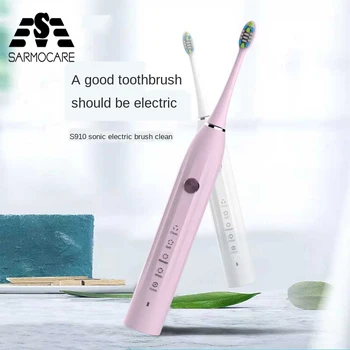 New S910 Roman Columnar Plain Color Gradient Acoustic Wave Adult High Frequency Mute Non-Shock Hand Electric Toothbrush
New S910 Roman Columnar Plain Color Gradient Acoustic Wave Adult High Frequency Mute Non-Shock Hand Electric Toothbrush