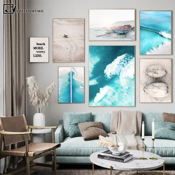 Surfing Sea Beach Landscape Canvas Painting Summer Vacation Wall Art Poster Nordic Print Photography Picture Modern Decoration 
Surfing Sea Beach Landscape Canvas Painting Summer Vacation Wall Art Poster Nordic Print Photography Picture Modern Decoration