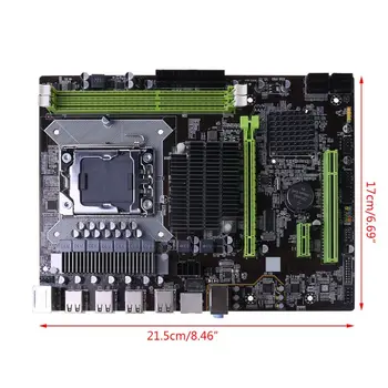 X58 LGA 1366 Motherboard Support REG ECC Server Memory and Xeon Processor Motherboard
X58 LGA 1366 Motherboard Support REG ECC Server Memory and Xeon Processor Motherboard